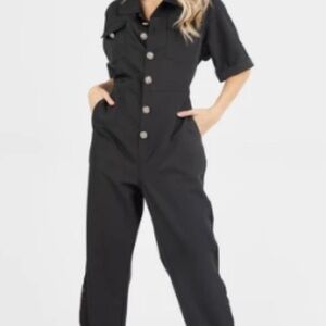 Stylish Black Jumpsuit